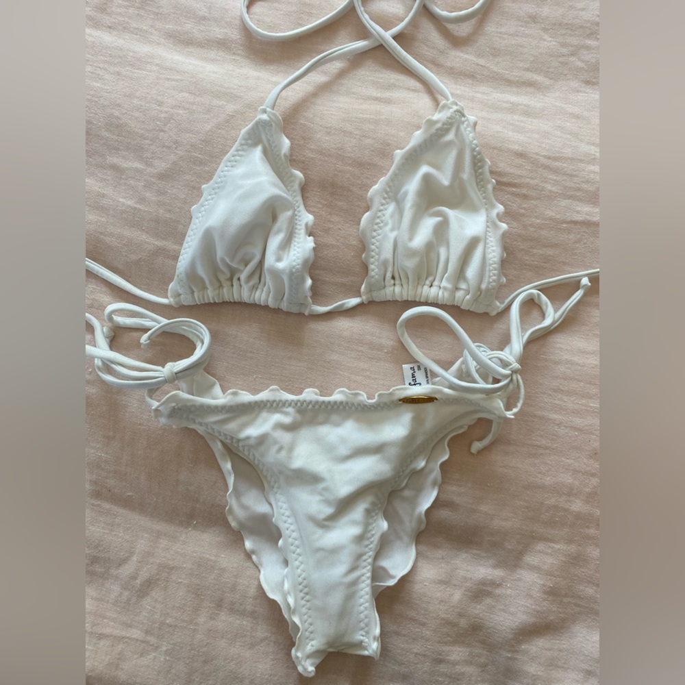 Luli fama white bikini